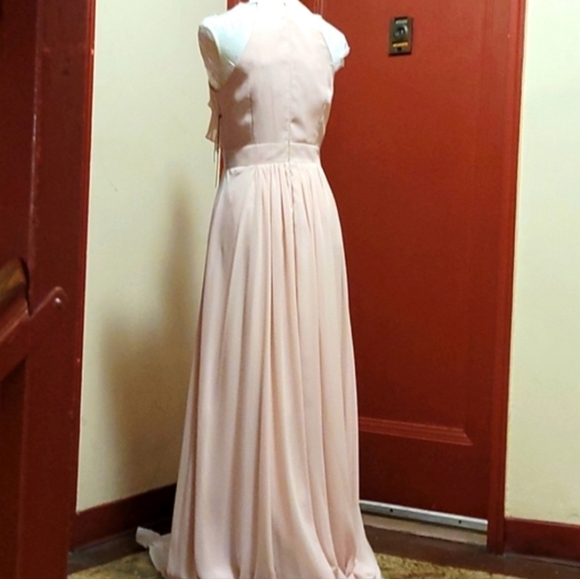 VINCE CAMUTO WOMEN'S BLUSH GOWN SIZE 6 - Picture 3 of 14